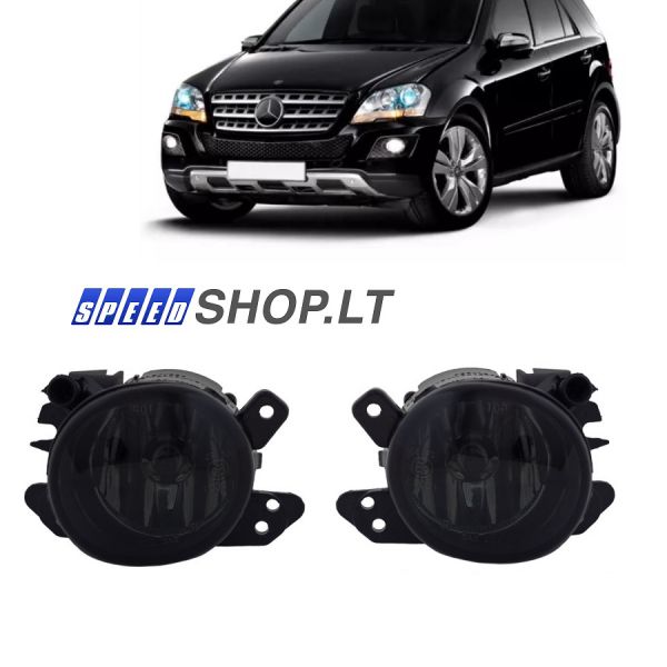 Mercedes-Benz W169 W245 W204 C219 W212 X164 W164 tamsinti rūko žibintai